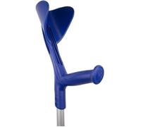 Béquille pour la marche | En aluminium | À hauteur réglable | Couleur Bleu