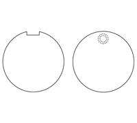 Béquille principale béquille centrale galvanisée et recouverte de noir mat pour Vespa P PX 80 125 150 200
