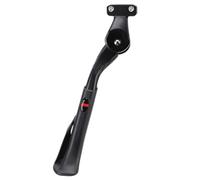 Béquille réglable en aluminium pour vélo de montagne et électrique pour vélos de 32 à 43 cm de hauteur avec base large pour cadres à double trou, support stable pour roues de 24 à 29 pouces