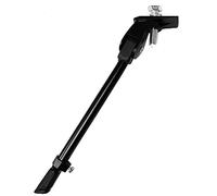 Béquille réglable en Hauteur de vélo, Support Central en Aluminium, pour vélo de 20" à 28" avec Pied en Caoutchouc antidérapant