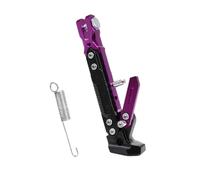 Béquille support béquille stationnement support pied support latéral support béquille saleté universelle Béquille lève arrière(Purple)