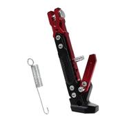Béquille support béquille stationnement support pied support latéral support béquille saleté universelle Béquille lève arrière(Red)