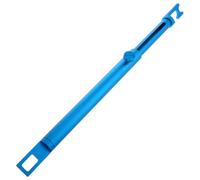 Béquille Télescopique de Maintien de Porte Auto, Aluminium Bleu 470 MM | Support Réglable, Pose Rapide et Légère, pour Capot et Hayon Suv, Atelier Peinture
