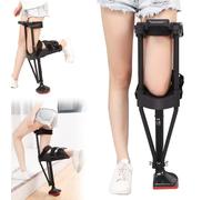 Béquille télescopique for genou, antidérapante, for fractures de la cheville, entorses, blessures au mollet et à la cheville, hauteur réglable