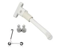 Béquille Trottinette pour Xiaomi M365/M35/Pro2/1S,Trottinette Électrique,Support de Scooter,Scooter Parking Béquille Latérale,Accessoires de Trottinettes,Kickstand de Rechange Avec Deux Vis (Blanc)