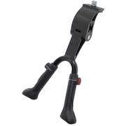FOXCUP Béquille vélo NEWTON double centrale réglable alu 24-28" noir (sans contre-plaque)