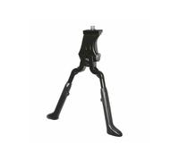 FOXCUP Béquille vélo NEWTON double centrale réglable alu 24-28" noir (sans contre-plaque)