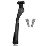Béquille Vélo E-Bike & Fat Bike - Fourche Arrière Réglable Standard 24-29 Pouces | Béquille Latérale avec Pied Extra Large | Convient aux Vélos Électriques, VTT & Fatbikes (18-40mm)