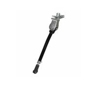 Bequille velo laterale avec plaque newton 20-28"" reglable alu noir