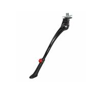 Bequille velo laterale avec plaque p2r 24-29"" renforce reglable sans outil alu noir