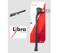 Bequille Velo Laterale Libra Grise Plaque 30mm Carte Gris