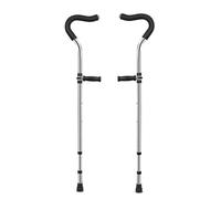 Béquilles D'avant-bras For Adultes, Béquilles For Personnes Âgées, Béquilles Axillaires For Fractures, Canne Antidérapante For Jeunes, Béquille Auxiliaire