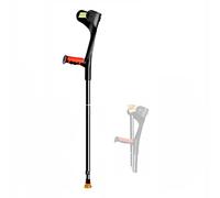 Béquilles d'avant-bras réglables en hauteur, design de manchette fermée, aide médicale à la marche pour adultes, légères et durables, idéales pour soutenir la mobilité