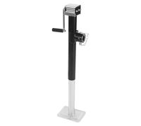 Béquilles de remorque 2,27T / 5000 lbs, pied de support de remorque de 57 à 94 cm de hauteur, support pivotant en acier pour remorques, caravanes, yachts, camping-cars