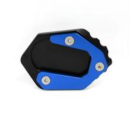Béquilles Latérale Béquille Élargie pour Moto pour B&MW F750 F750GS F850 F850GS 2018-2023 Plaque De Support D'extension De Béquille Latérale Extension Pad(BLEU1)