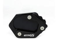 Béquilles Latérale Béquille Élargie pour Moto pour B&MW F750 F750GS F850 F850GS 2018-2023 Plaque De Support D'extension De Béquille Latérale Extension Pad(Noir3)