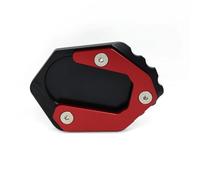 Béquilles Latérale Béquille Élargie pour Moto pour B&MW F750 F750GS F850 F850GS 2018-2023 Plaque De Support D'extension De Béquille Latérale Extension Pad(Rouge 1)
