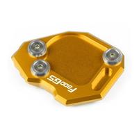 Béquilles Latérale Extension De Béquille Latérale pour Moto pour B&MW F800GS 2008-2015 Support De Béquille Élargi Extension Pad(Or)