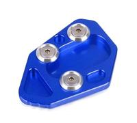 Béquilles Latérale Extension De Béquille Latérale pour Moto pour B&MW F800GT 2013-2015 F800R 2009-2015 Extension De Béquille Élargie Extension Pad(Bleu)