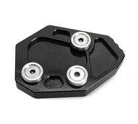 Béquilles Latérale Extension De Béquille Latérale pour Moto pour B&MW S1000RR 2010-2014 Support De Béquille Élargi Extension Pad(Noir)