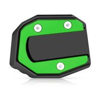 Béquilles Latérale Extension De Béquille Latérale pour Moto pour K&awasaki pour VulcanS 650 2015-2023 Extension De Béquille Élargie Extension Pad(Vert)