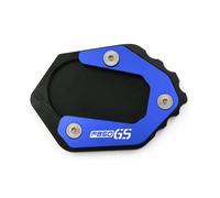 Béquilles Latérale Plaque De Béquille pour Moto pour B&MW F850GS F750GS 2018-2023 Rallonge De Béquille Latérale Extension Pad(Bleu2)