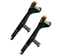 BéQuilles Pliantes, BéQuilles D'Avant-Bras 2pcs, La Hauteur De La BéQuille Est RéGlable Et Convient Aux Personnes âGéEs, Aux Enfants Et Aux Adultes D'Une Taille De 140 à 190 cm