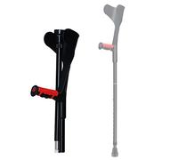 béquilles pour adultes, Béquille pliante for la marche avec perles réfléchissantes, béquille ergonomique for le coude - Hauteur réglable Gardez-le à l'esprit