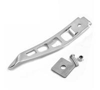 Béquilles pour Moto Kit d'extension de béquille chromée pour Moto Harley Dyna (1993-2017), Compatible avec Low Rider Fat Bob FXDF FXDB FLD