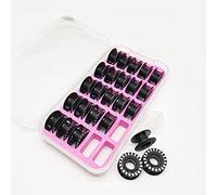 Bequilter Lot de 25 bobines Jumbo de la série 7 compatibles avec Bernina 500e, 540, 570QE et 590e, 700e, 710, 720, 750QE, 770QE, 780 et 790