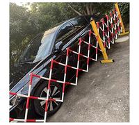 Ber Mobile Traffic Ber pour la sécurité Clôture instantanée extensible pour garages écoles et centres commerciaux Portable Haute visibilité Contrôle de foule Jaune et Rouge 1,2 x 5 m