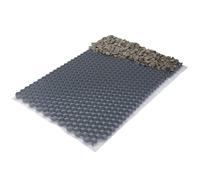 BERA Dalle Gravel Fix Pro - 120x80 cm - 0,9 m2 - Gris