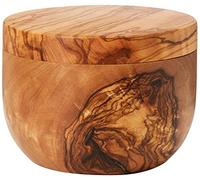 Berard 90070 G de sel Keeper Diamètre 10-11 cm en bois d'olivier avec boîte cadeau, Marron