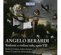 Berardi : Sinfonie a Violino Solo, OP. 7. Longo, Clemente