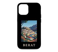 Berat Albanie Art de Voyage dans la vallée de la rivière ottomane Coque pour iPhone 12/12 Pro