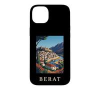 Berat Albanie Art de Voyage dans la vallée de la rivière ottomane Coque pour iPhone 14 Plus