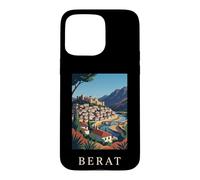 Berat Albanie Art de Voyage dans la vallée de la rivière ottomane Coque pour iPhone 15 Pro Max