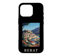 Berat Albanie Art de Voyage dans la vallée de la rivière ottomane Coque pour iPhone 16 Pro