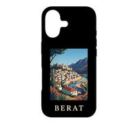 Berat Albanie Art de Voyage dans la vallée de la rivière ottomane Coque pour iPhone 17