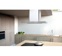 berbel Hotte îlot Smart Line - bih 90 St 600-950 mm chaleur tournante blanc
