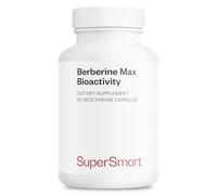 Berberine Max Bioactivity - Berbérine Améliorée - Glycémie - SuperSmart | Berbevis™ Breveté. Biodisponibilité x10. Anti-Sucre, Cholestérol. 60 Gélules Végétales. 30 Jours. Sans OGM. Sans Gluten.