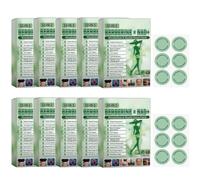 Berberine Patch 10 in 1, Natural Ingredients, Easy to Apply, Nano Microneedle Slimming Patch, Invisible Under Clothes, Ideal for Men and Women