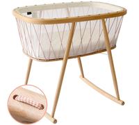 Berceau à bascule Kumi Mousse Bois de rose