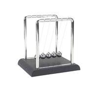 Berceau Balles d'équilibre Jouet de bureau avec expérience scientifique de base et décoration de maison de bureau Balancier avec base pour l'apprentissage de la physique