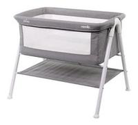 Berceau bébé HILLARY - Des la naissance - 9 Kg max - Matelas 3cm d'épaisseur inclus - Espace de rangement sous le berceau