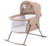 Lit parapluie berceau Lovi Beige