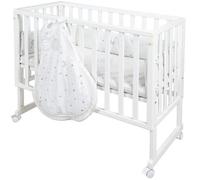 Berceau cododo 3-en-1 - ROBA - SAFE ASLEEP - Equipement 'Sternenzauber' inclus - Blanc