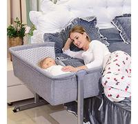 Berceau Cododo Calidoo Lit Cododo de Bébé avec Fonction Basculante et Fixe pour les Bébés de 0 à 36 Mois