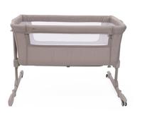 Chicco - Berceau cododo Next2Me Essential - Hauteur réglable, matelas+sac inclus, 0-6 mois, Beige