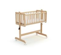 At4 - Berceau cododo Essentiel avec matelas - Hêtre Verni